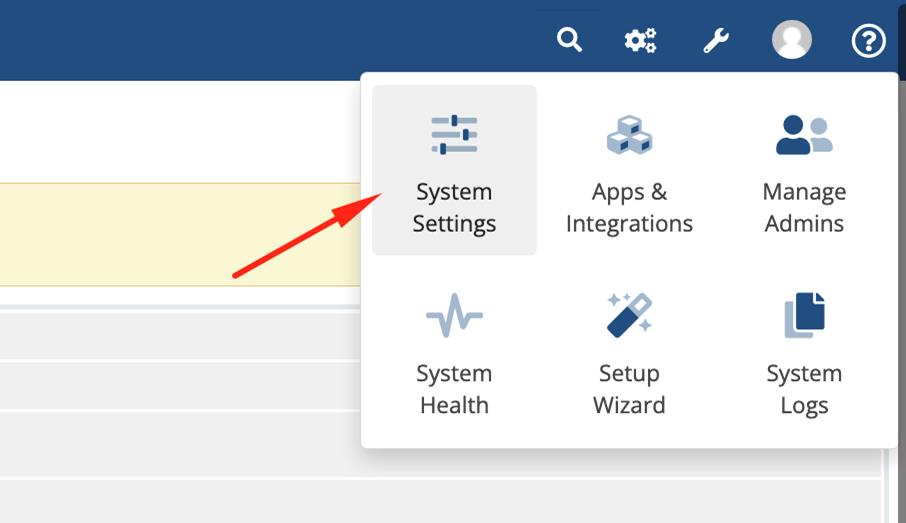 WHMCS System Settings