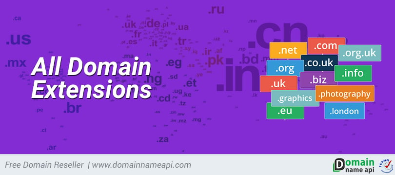 All Domain Extensions