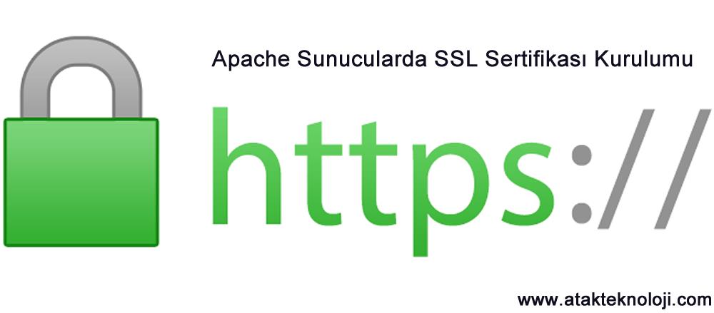 Apache Sunucularda SSL Sertifikası Kurulumu