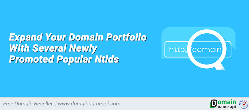 Expand Your Domain Portfolio With Several Newly Promoted Popular Ntlds