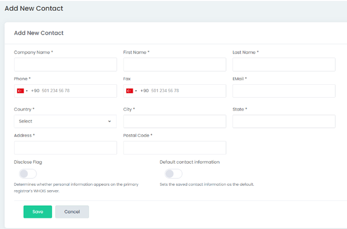 What is a Default Contact, How to Create and Edit It?