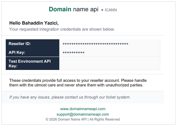 How to Create a Domain Name API Key (Step-by-Step Guide)