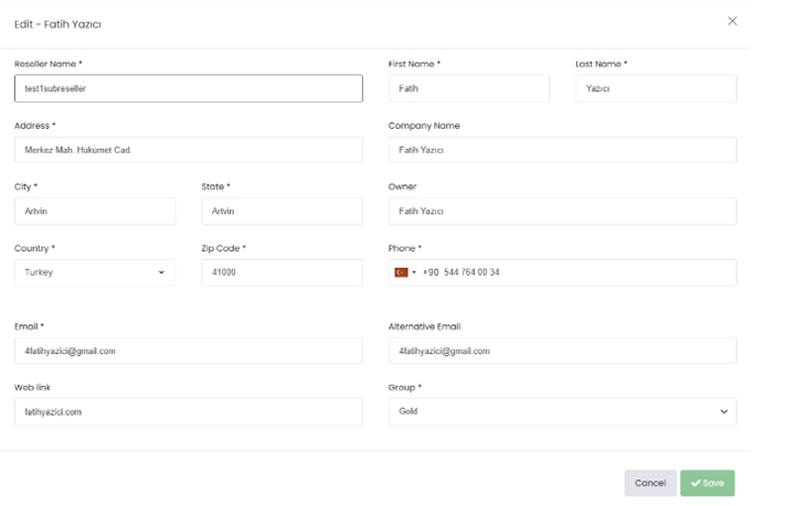 Sub-Reseller Management Guide