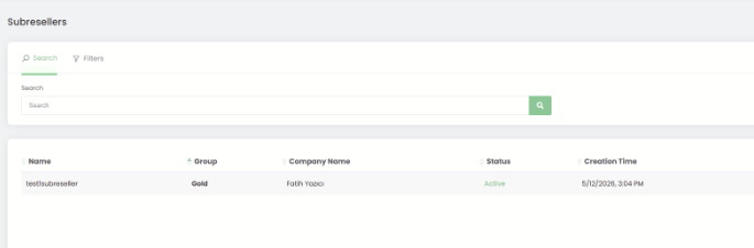 Sub-Reseller Management Guide