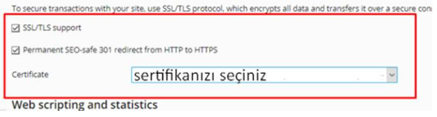 Installer un certificat SSL dans Plesk Panel