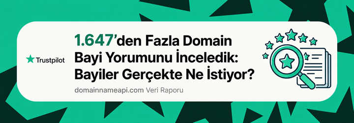 1.647 Domain Bayi Yorumu Ne S&ouml;yl&uuml;yor? Bayiler Ger&ccedil;ekte Ne İstiyor?