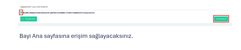 Bayilik Başvurusu ve Panel Ayarları Rehberi